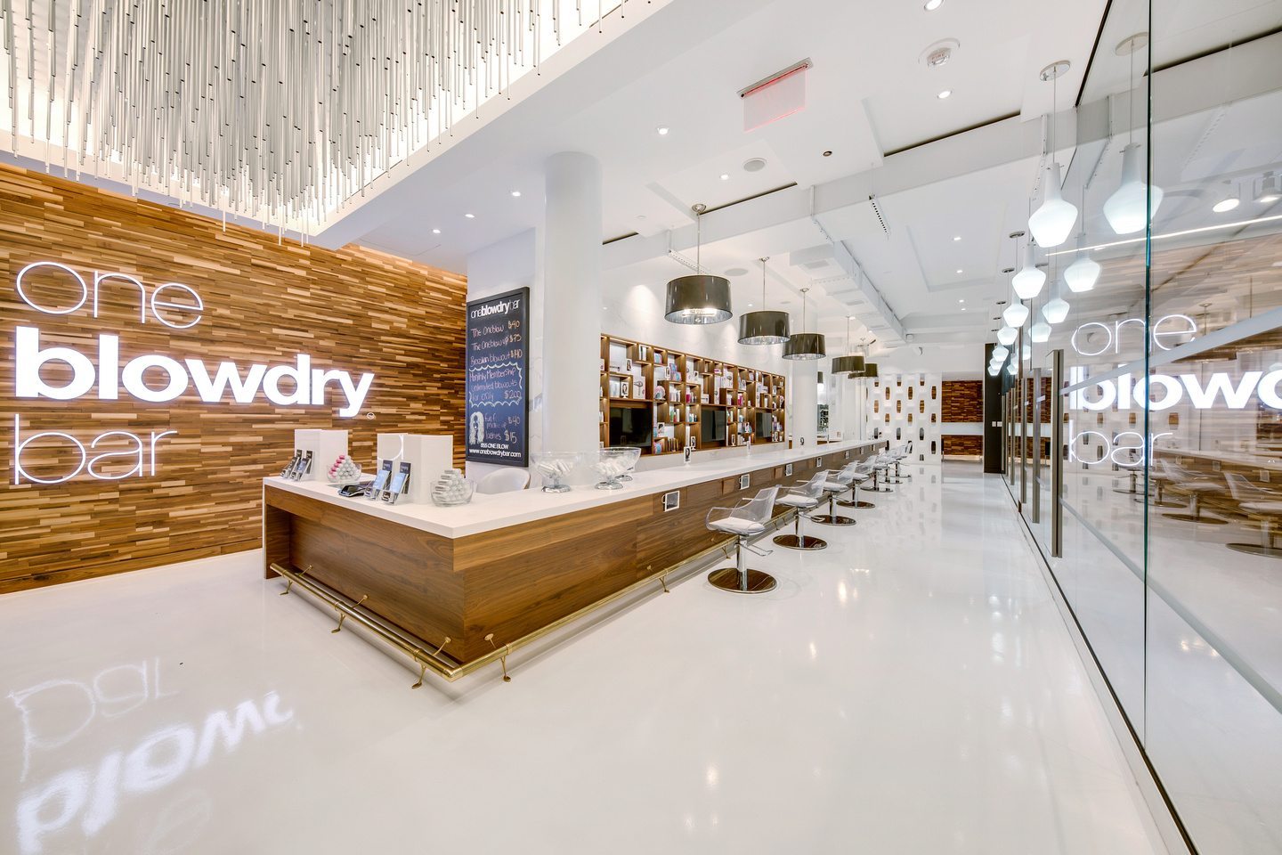 Macy's Blow Dry Bar Herald Square NYC Blow Out Hair Salon · oneblowdrybar® Blow Dry Bar Hair